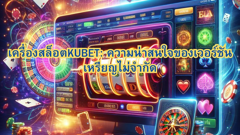 เครื่องสล็อตKUBET: ความน่าสนใจของเวอร์ชันเหรียญไม่จำกัด