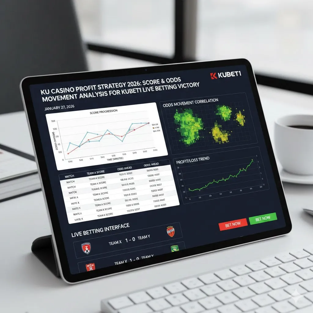 เจาะลึกกลยุทธ์ทำกำไร KU Casino 2026: วิเคราะห์ความสัมพันธ์สกอร์และราคาไหล เพื่อชัยชนะในการเดิมพันสดบน KUBET1